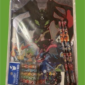 Pokemon X and Pokemon Y Stationery set Pocket Monsters XY Rare